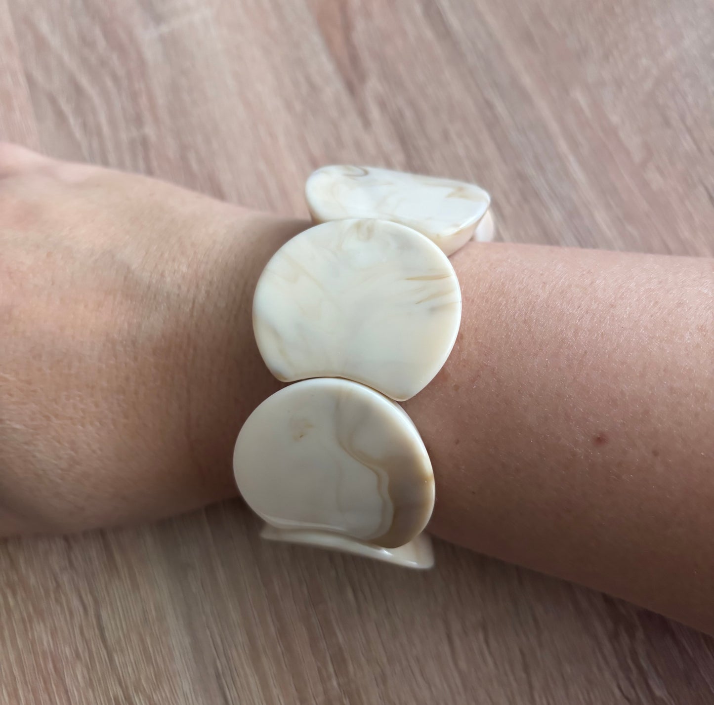 A_Bracelet Lune Beige