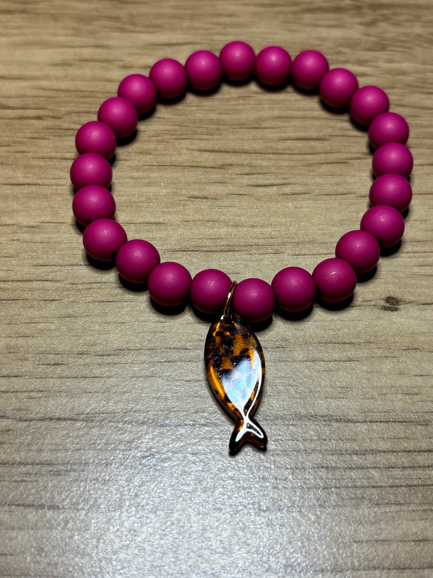 A_Bracelet Sirena Rose léopard