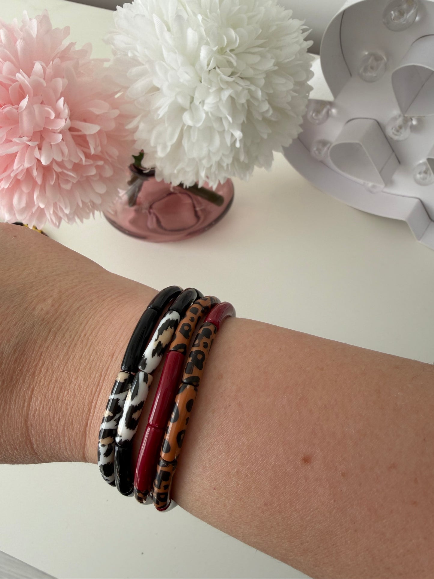 A_Bracelet Mini Curve Black Léo