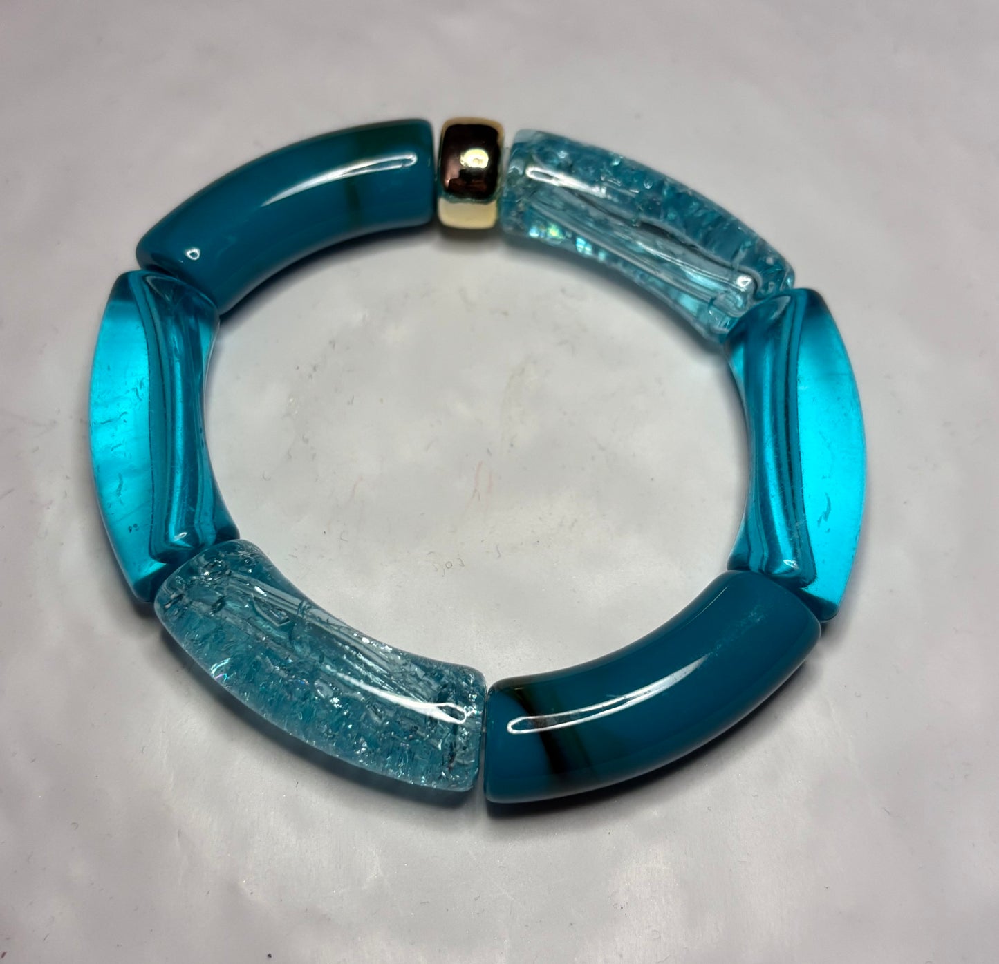 A_Bracelet Curve Turquoise GM