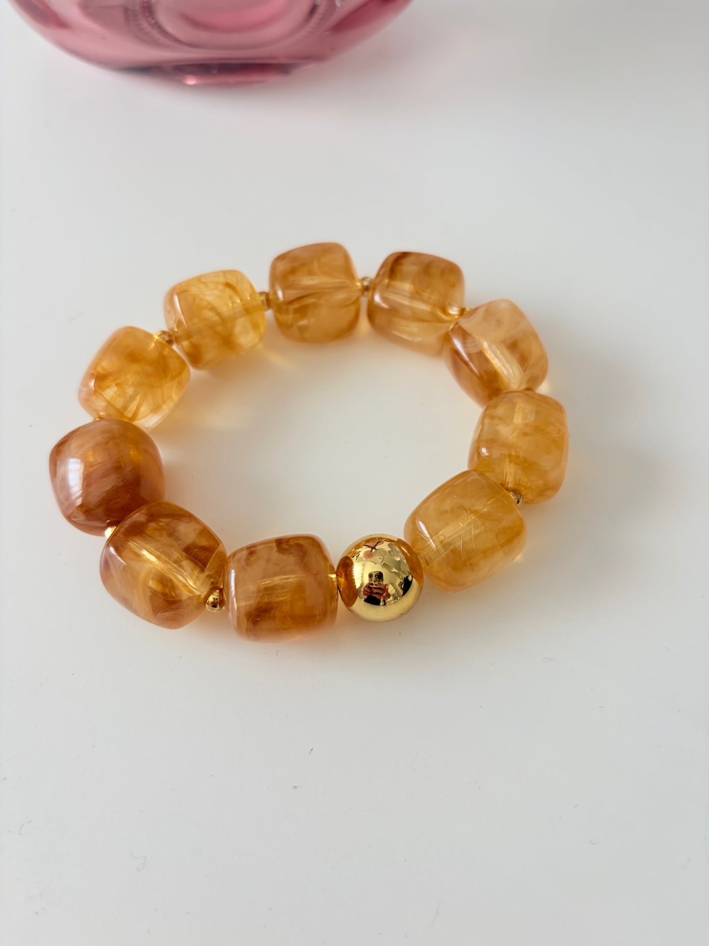 A_Bracelet Côme Ambré