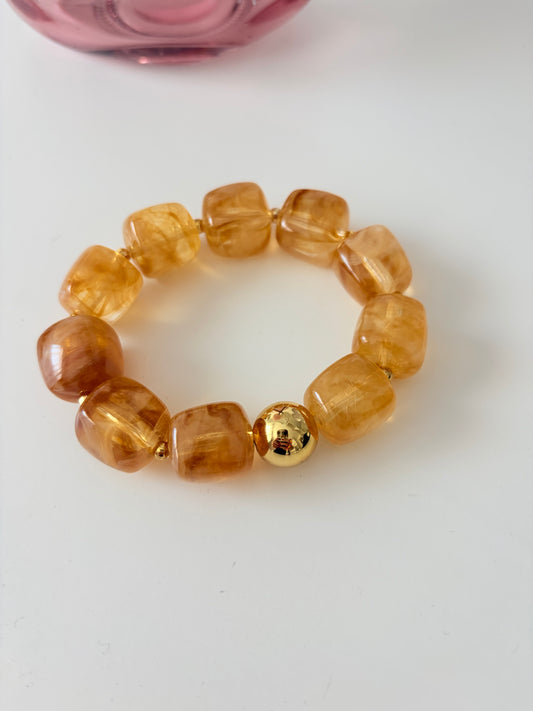 A_Bracelet Côme Ambré