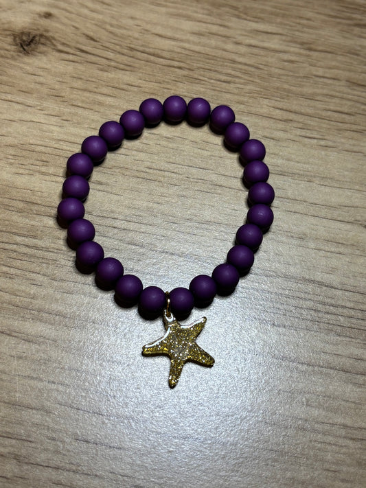 A_Bracelet Stella Prune doré