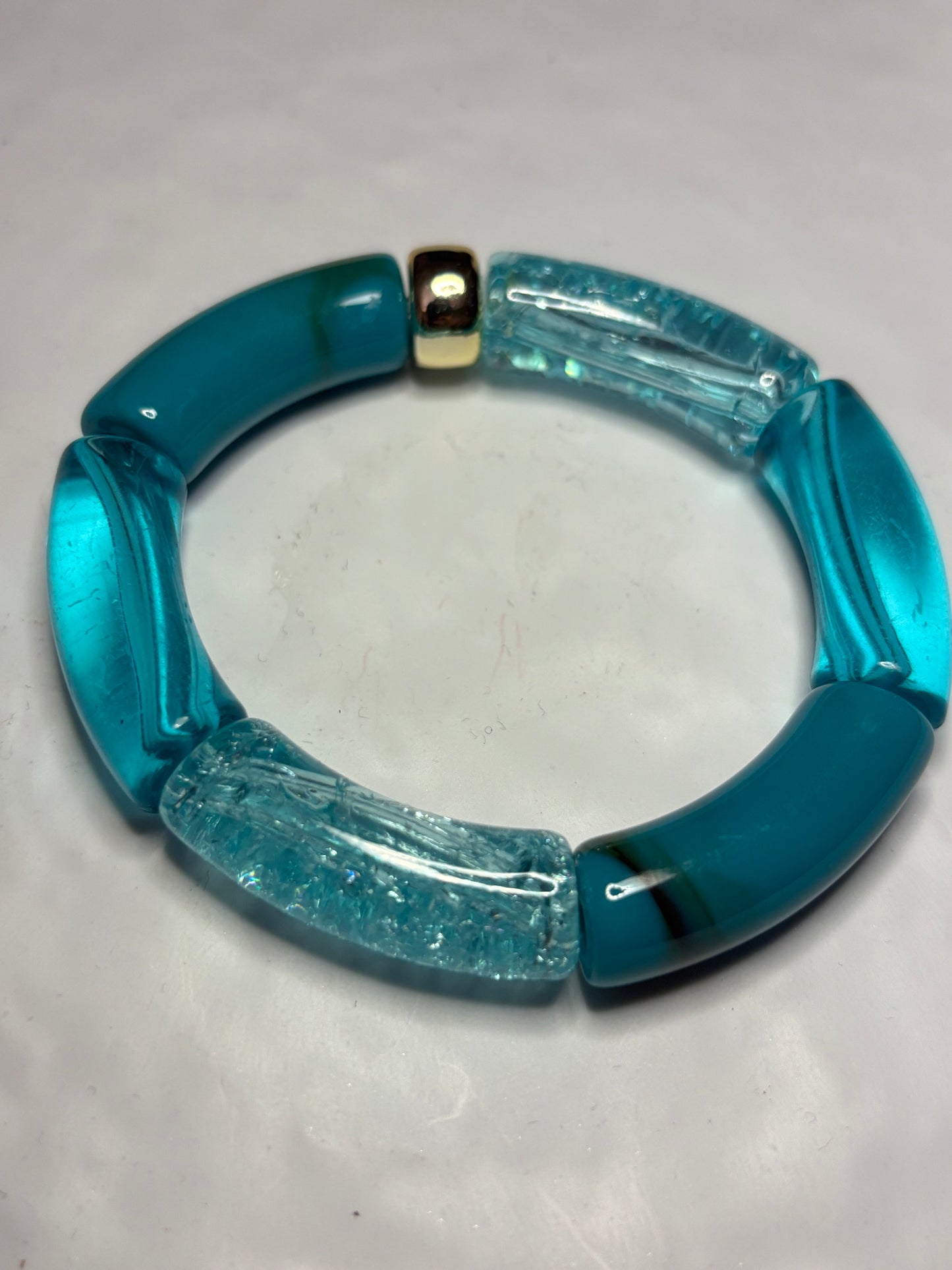 A_Bracelet Curve Turquoise GM