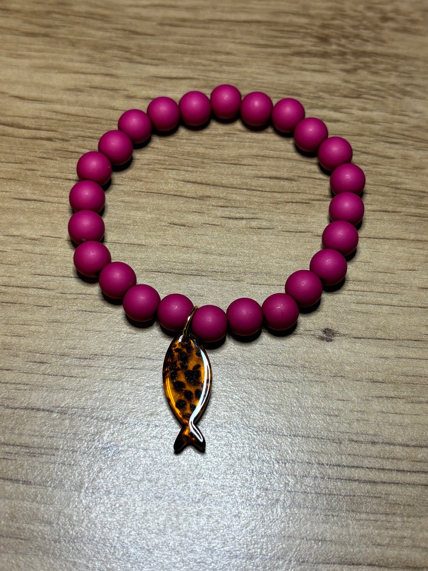 A_Bracelet Sirena Rose léopard