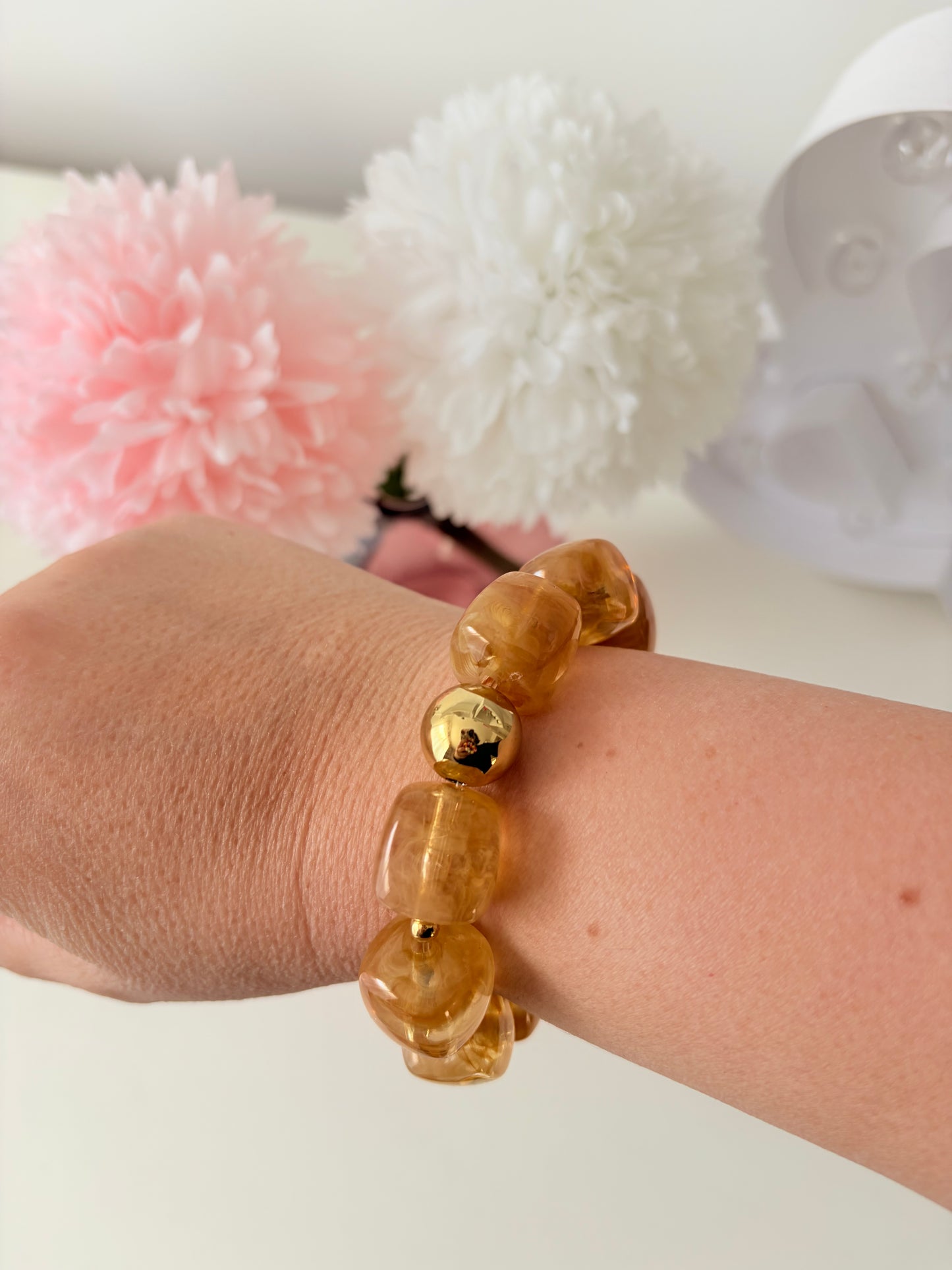 A_Bracelet Côme Ambré