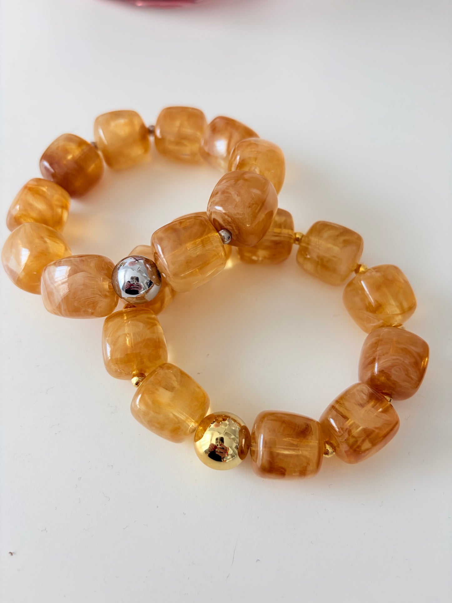 A_Bracelet Côme Ambré