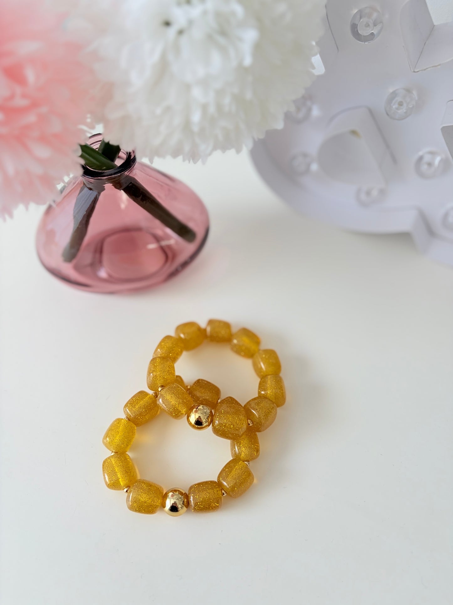 A_Bracelet Côme Doré pailleté