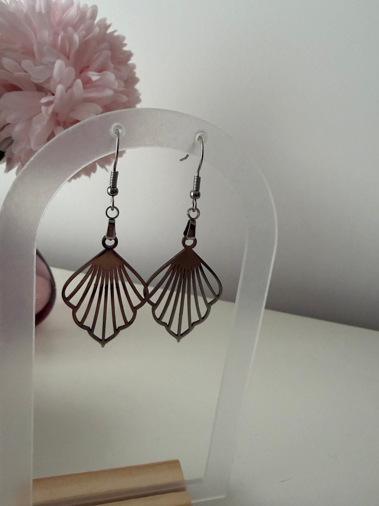 C_Boucles d’oreilles Coquillage