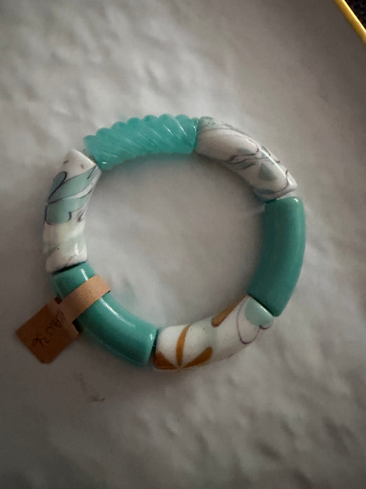 A_Bracelet Curve turquoise