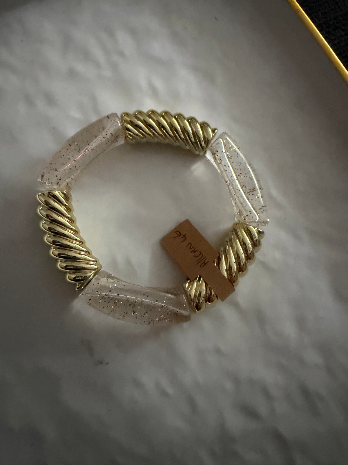 A_Bracelet Curve doré