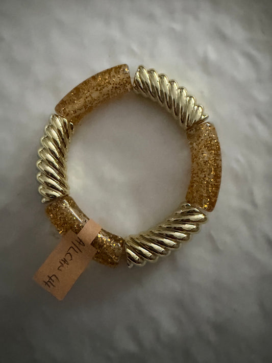 A_Bracelet Curve Gold