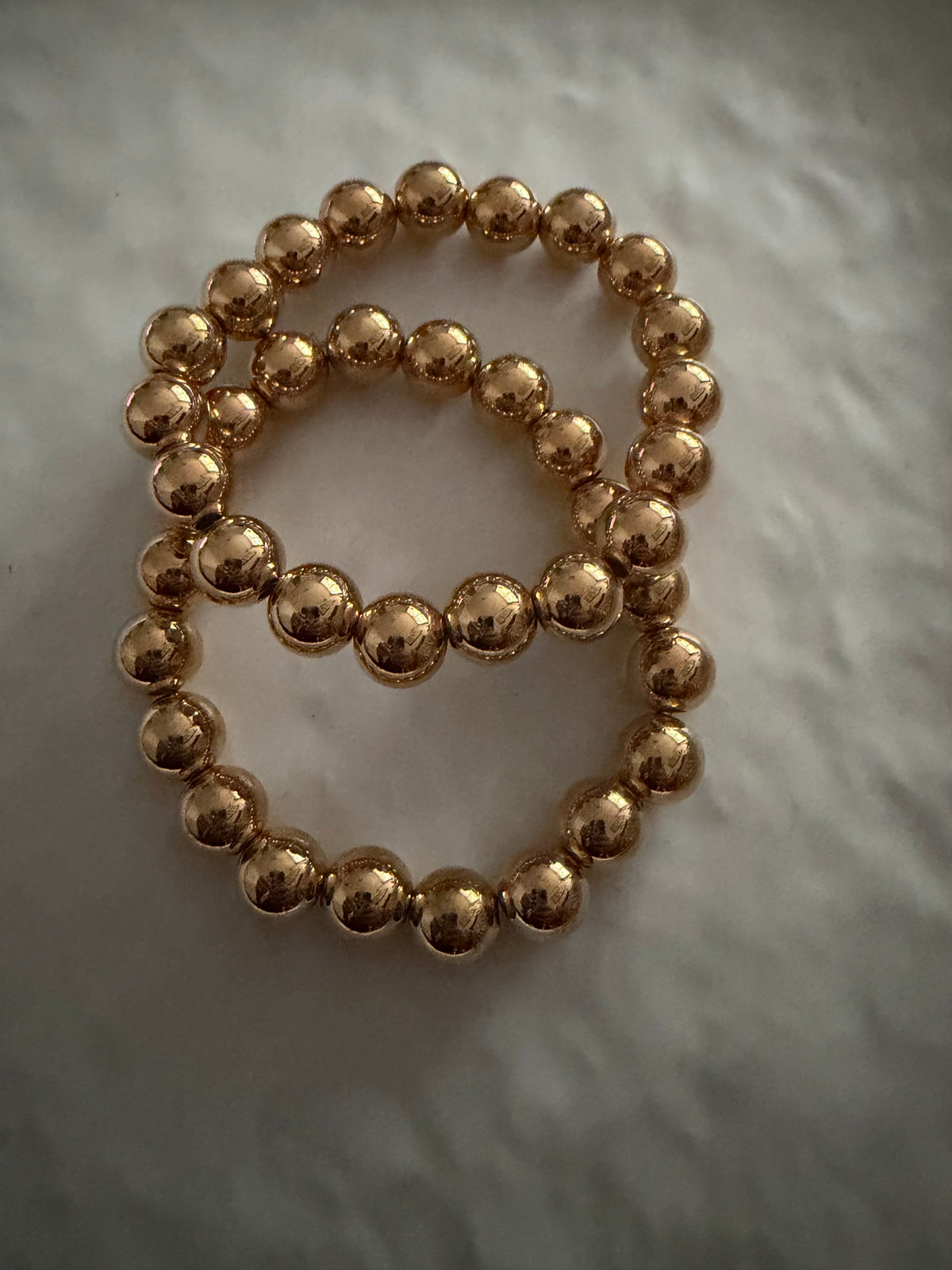 A_Bracelet perles dorées